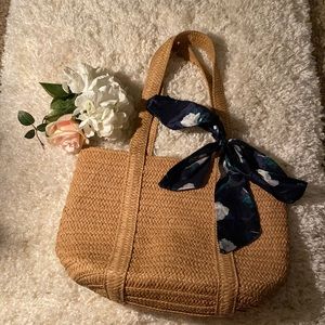 Draper James Straw Purse